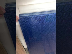 blauer Flora-Spiegel