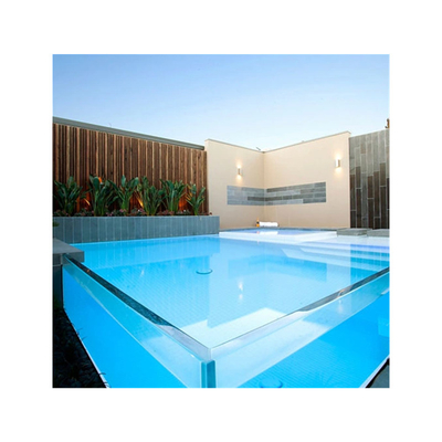 ODM Klares voll gehärtetes Floatglas für Aluminiumfenster Schwimmbad