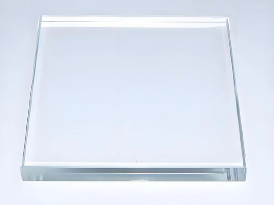 Niedrig-Eisen-Wärme-Absorbierendes ultra-transparentes Floatglas Flach 12 mm